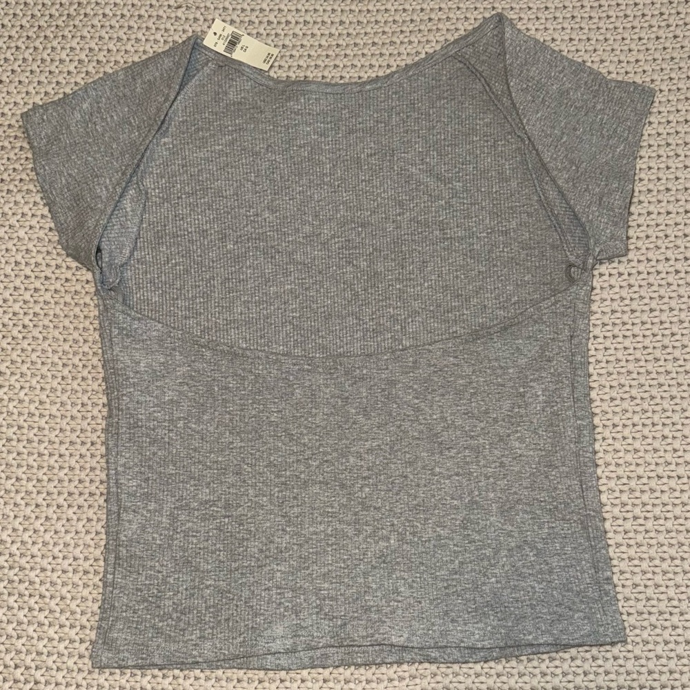 NWT Aerie Backless Gray Women's Top Large